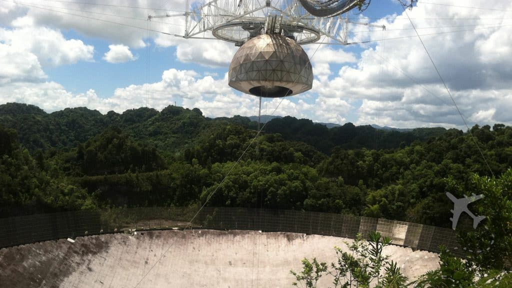 Arecibo Observatory in Puerto Rico