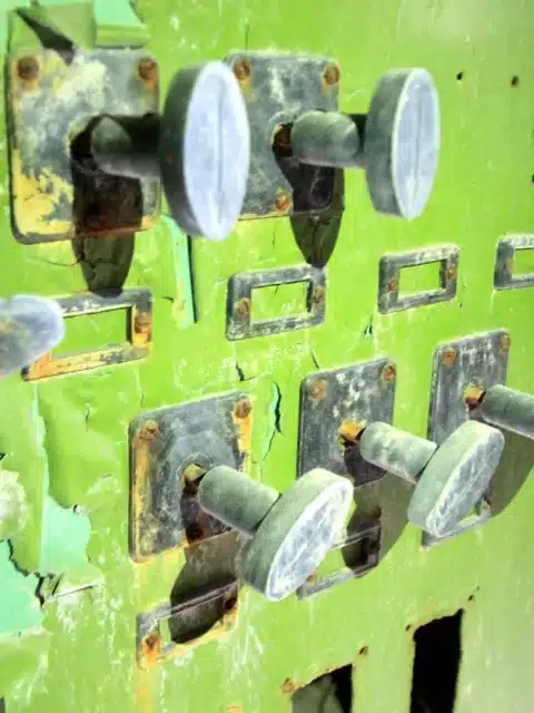 Equipment control panel in Exclusion Zone