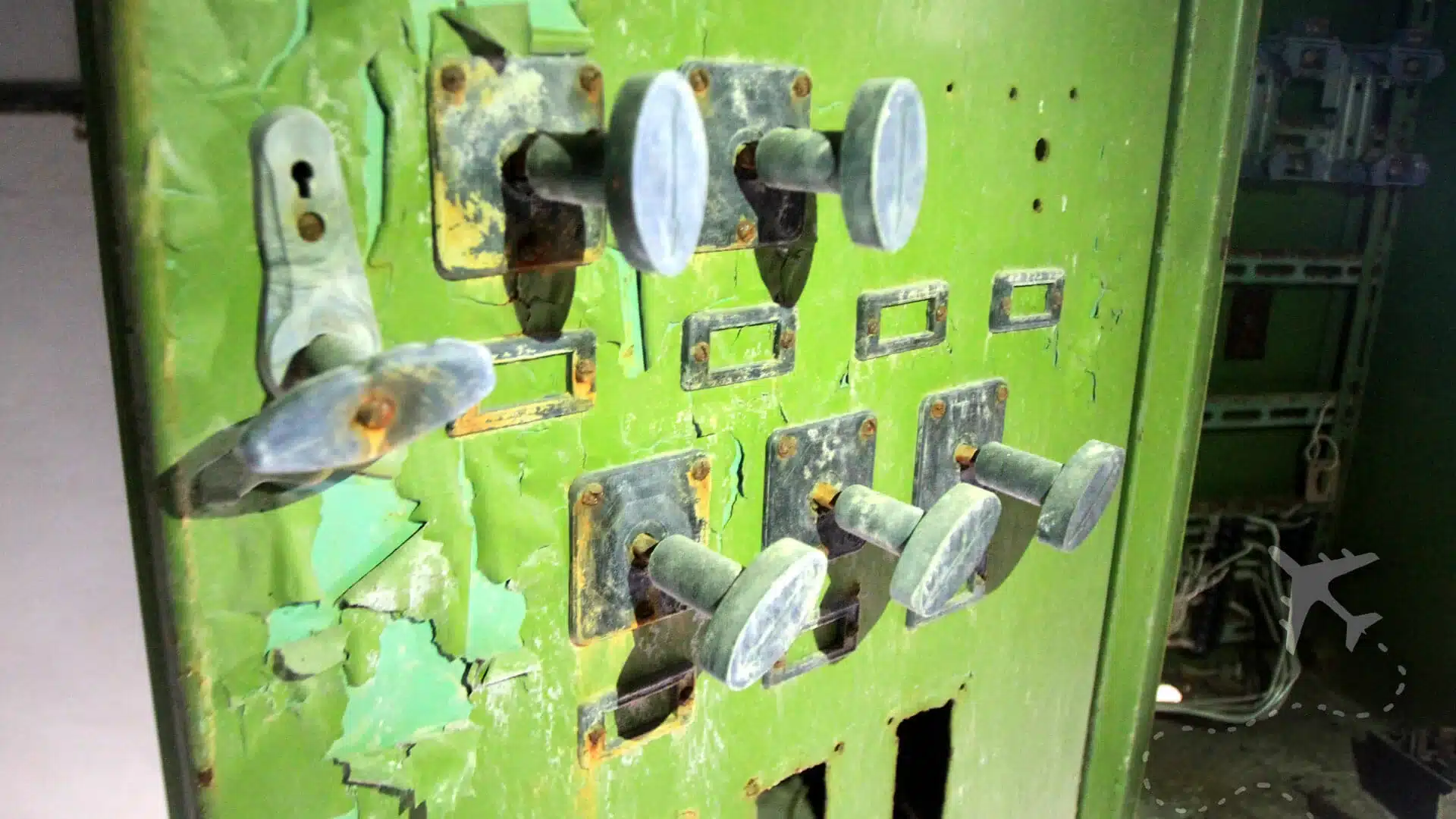 Equipment control panel in Exclusion Zone