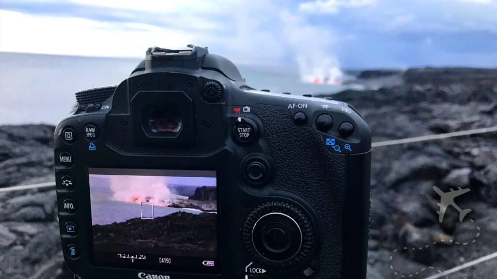 Behind the scenes in Hawaii