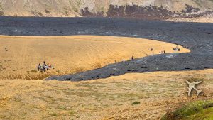 Fagradalsfjall lower lava field in Natthagi valley