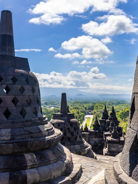 Prambanan temple in Indonesia