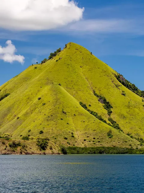 Untouched wilderness of the islands around Labuan Bajo, Indonesia