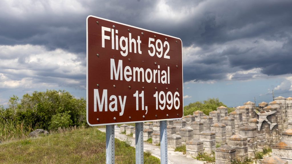 ValuJet 592 Memorial in Florida Everglades