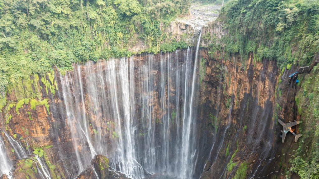 Tumpak Sewu from the upper viewpoint