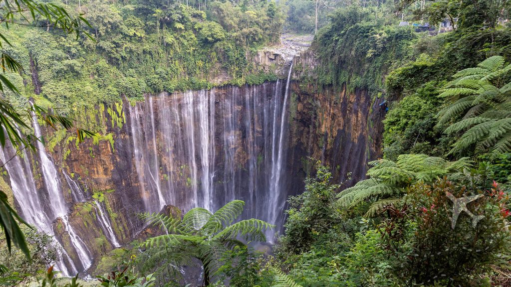 Tumpak Sewu from the upper viewpoint
